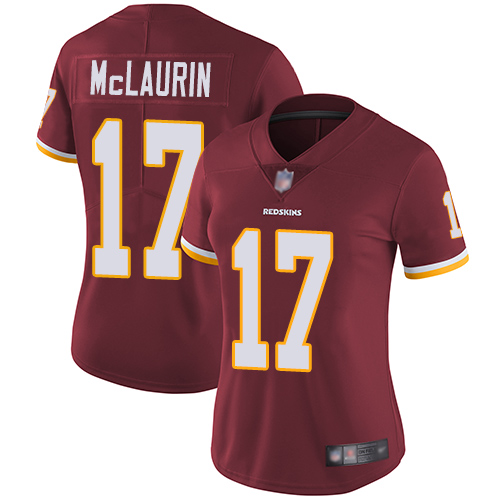 Washington Redskins Limited Burgundy Red Women Terry McLaurin Home Jersey NFL Football #17 Vapor